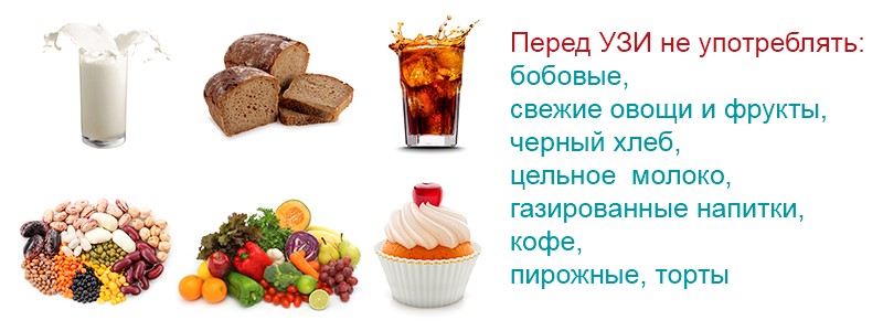 Можно ли кушать перед узи