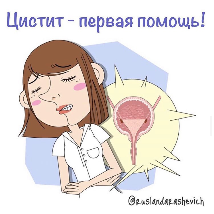 Кровь в моче цистит