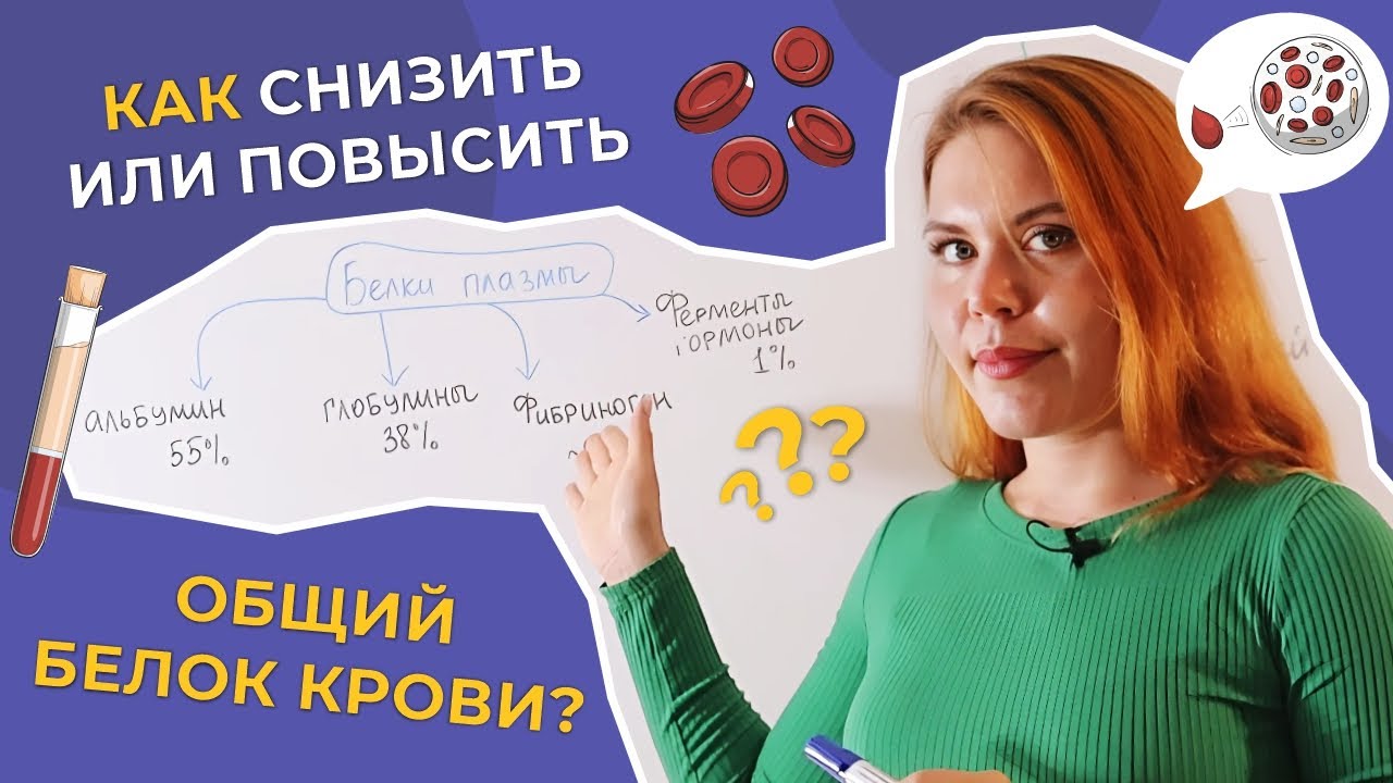 Как понизить белок в крови
