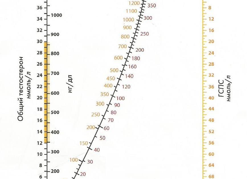 Индекс свободного тестостерона у мужчин