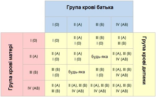 Как узнать какая у ребенка будет группа крови
