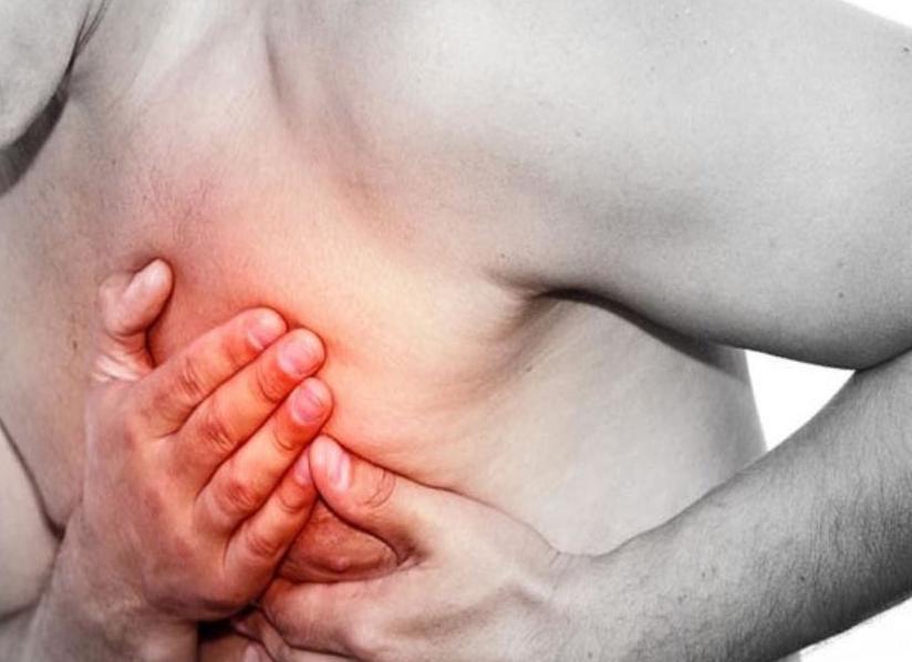 Давящая боль слева в груди