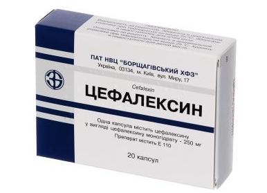 Цефалексин от чего таблетки