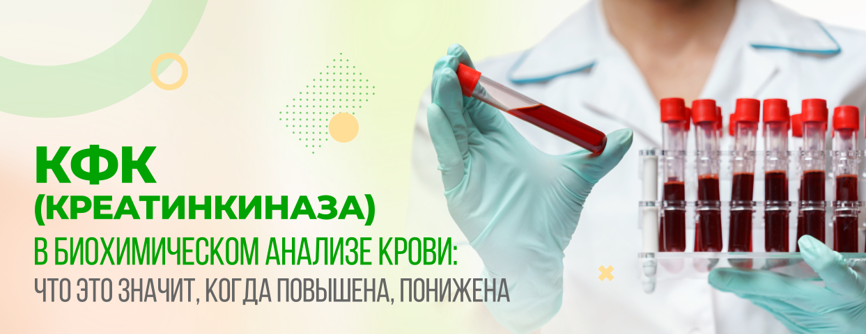 Креатинфосфокиназа в крови повышена