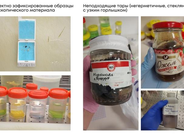 Гистологическое исследование материала