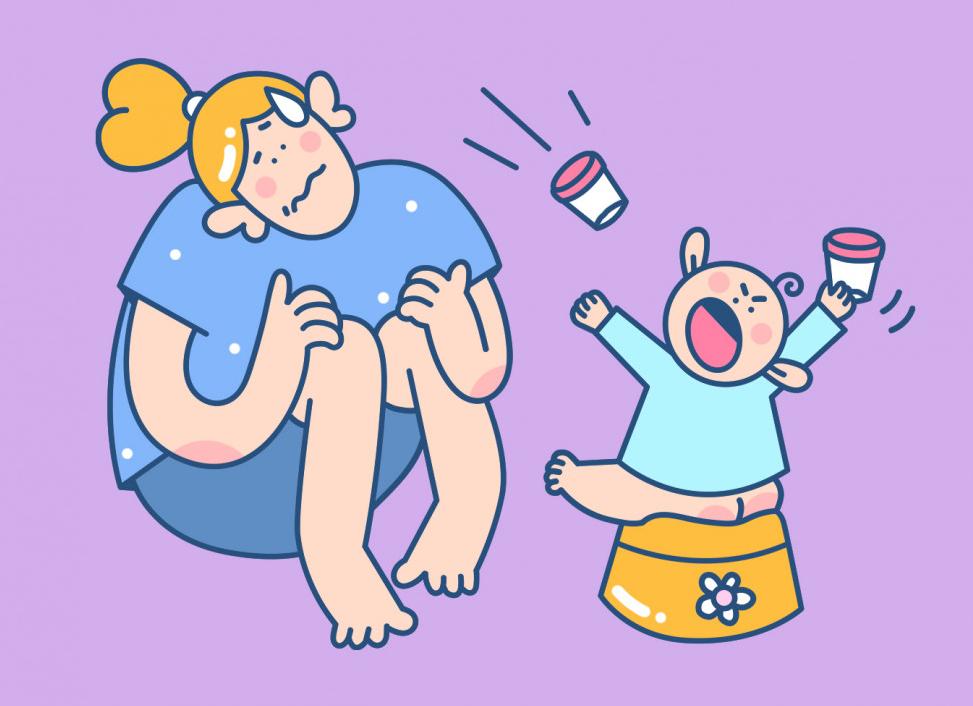 Как заставить малыша пописать для анализов