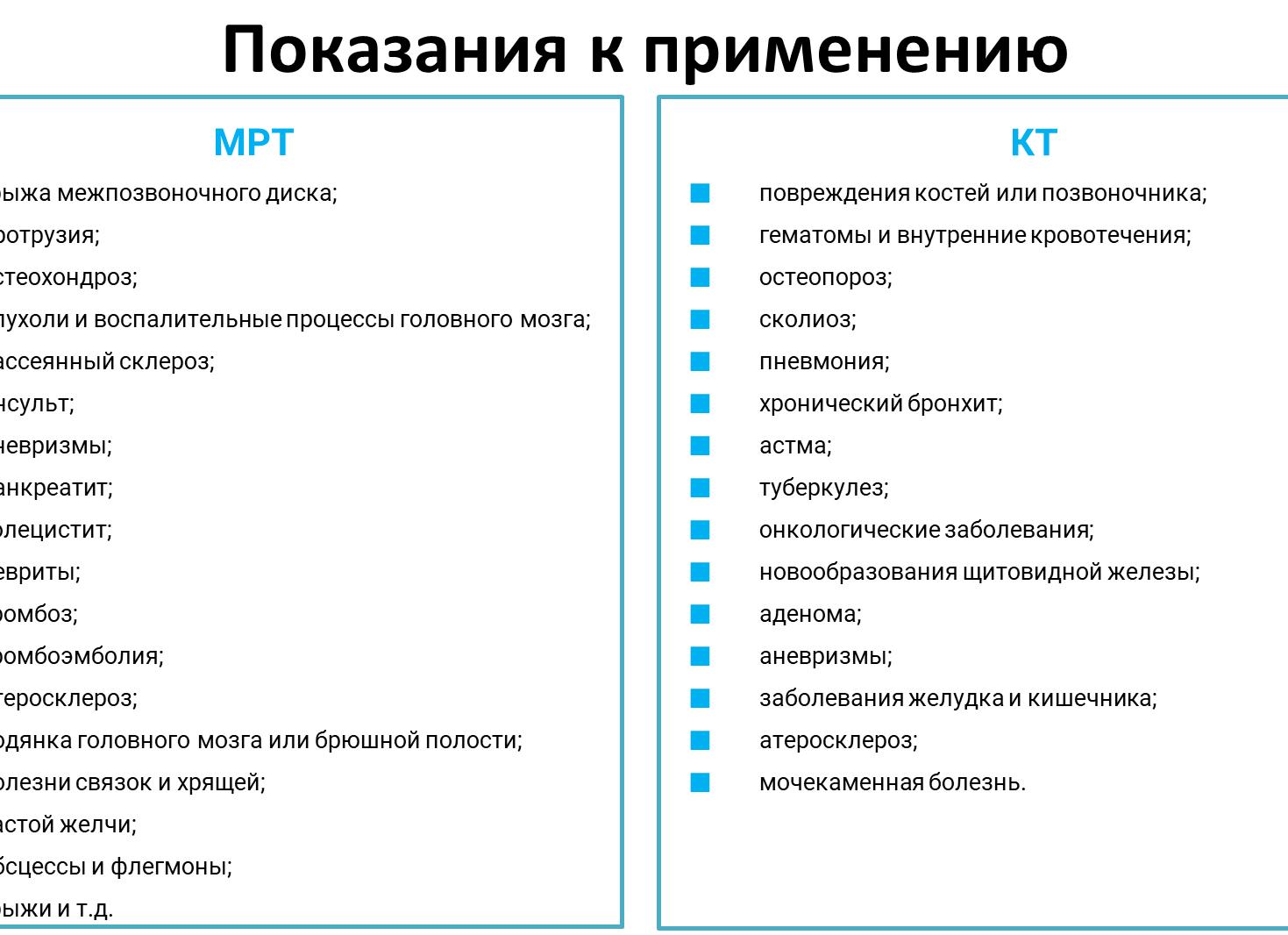 Мрт показания и противопоказания