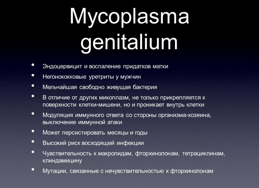 Микоплазма гениталиум это Микоплазма гениталиум это