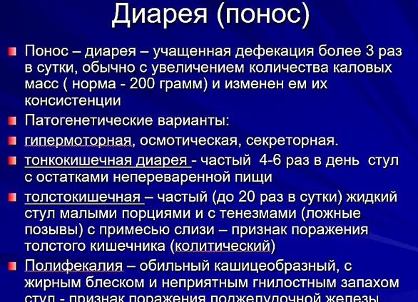 Диарея больше недели