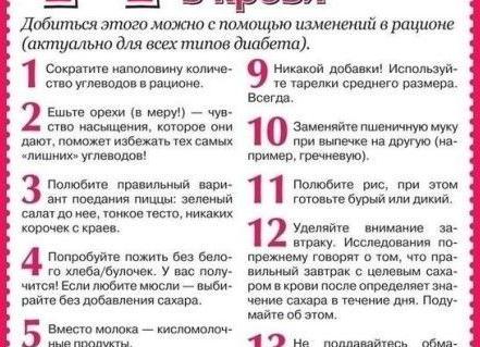 Для снижения сахара в крови народные рецепты