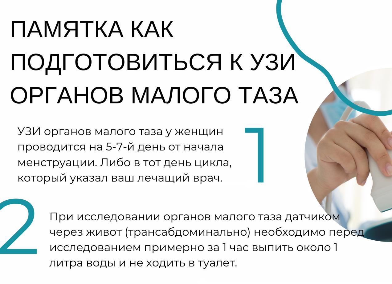 Гинекологическое узи рекомендации