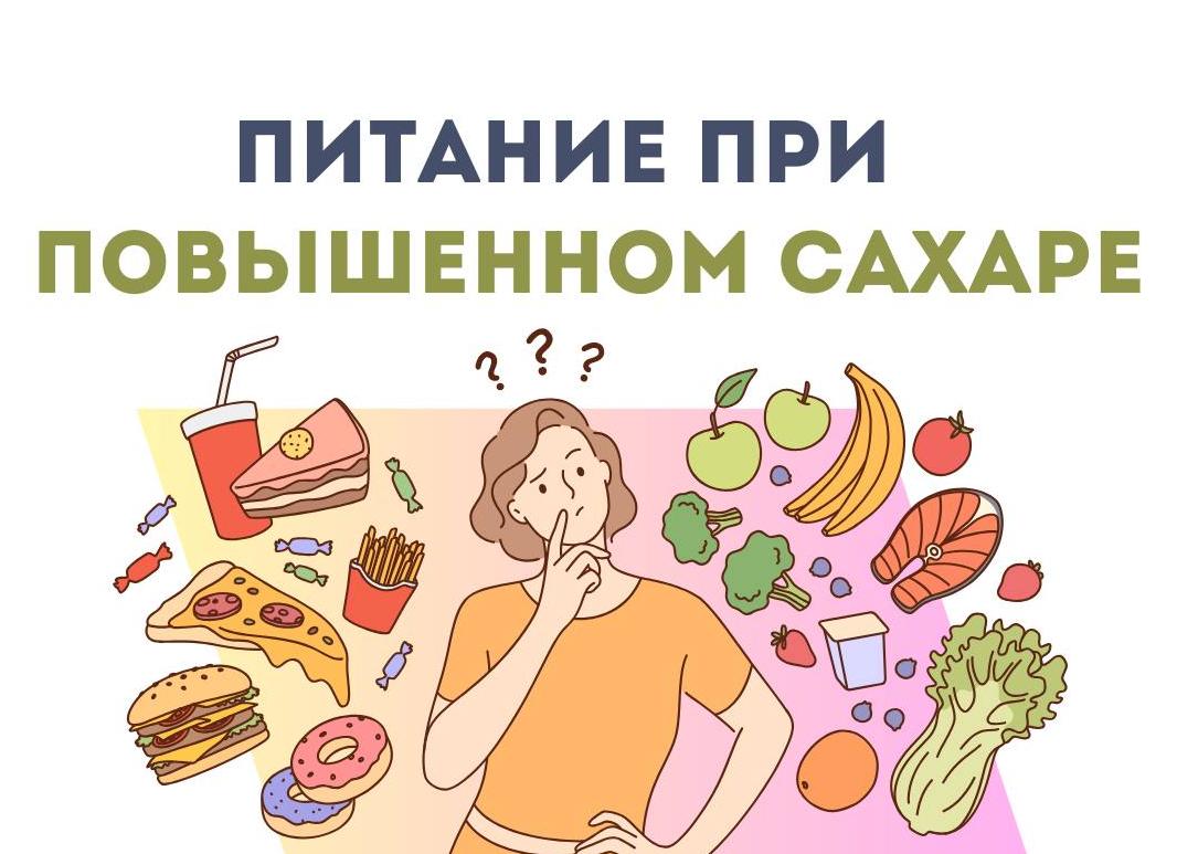 Еда при повышенном сахаре в крови