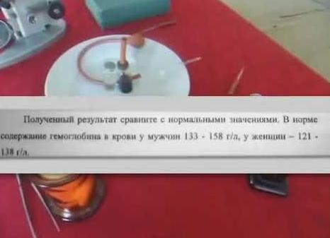Гемоглобин 158 у мужчин