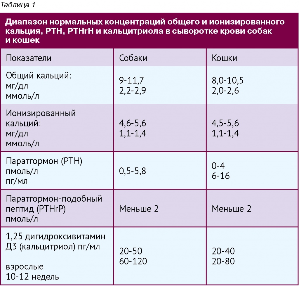 Анализ крови на кальций что это такое