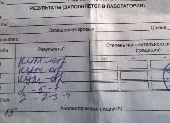 Мокрота на кум расшифровка