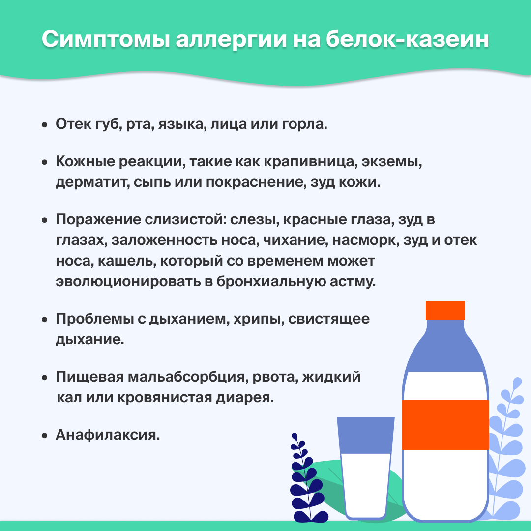 Аллергия на белок как проявляется