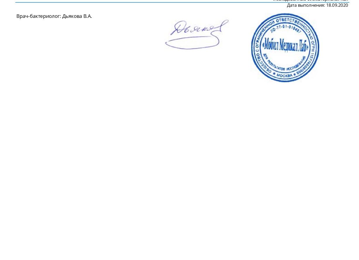 Анализ кала на клостридии Анализ кала на клостридии