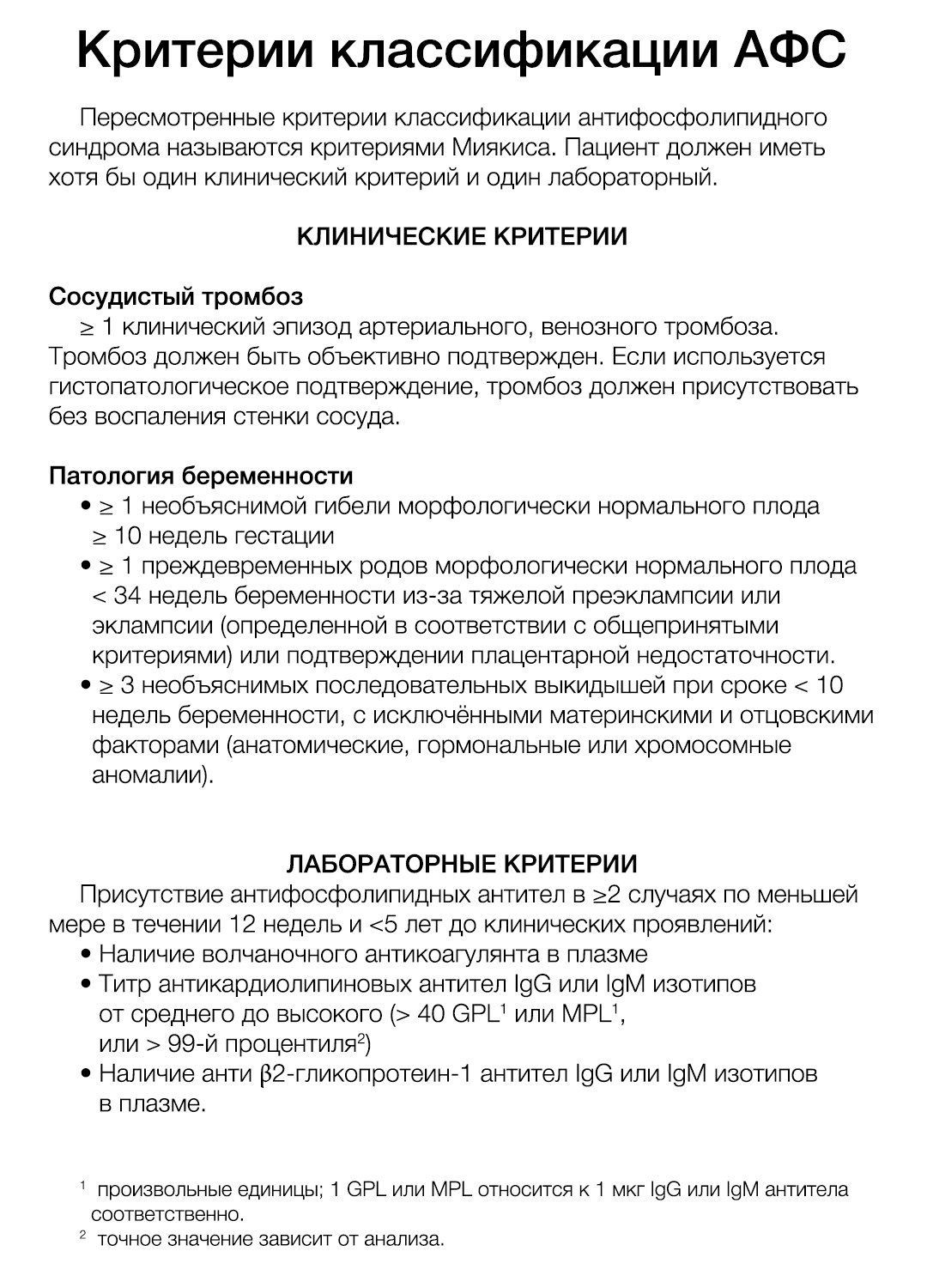 Анализ афс что это