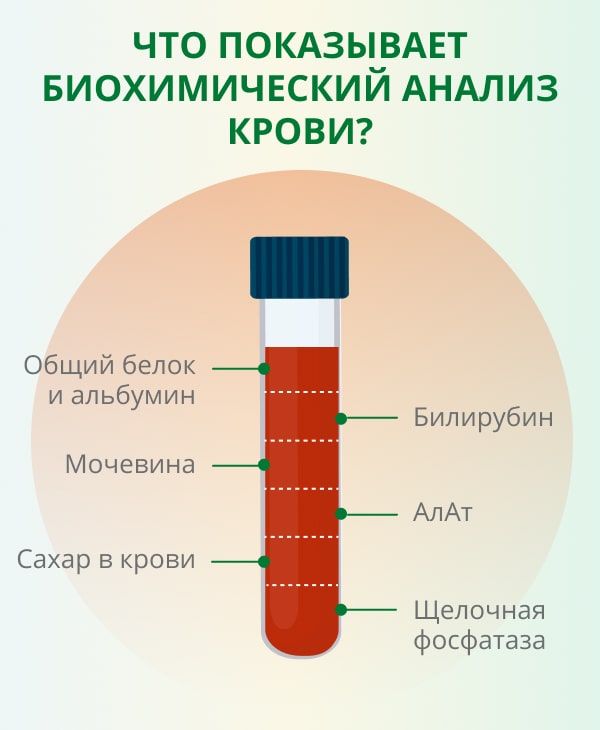 Какой показатель в крови показывает рак