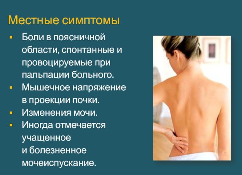 Болит почка что делать