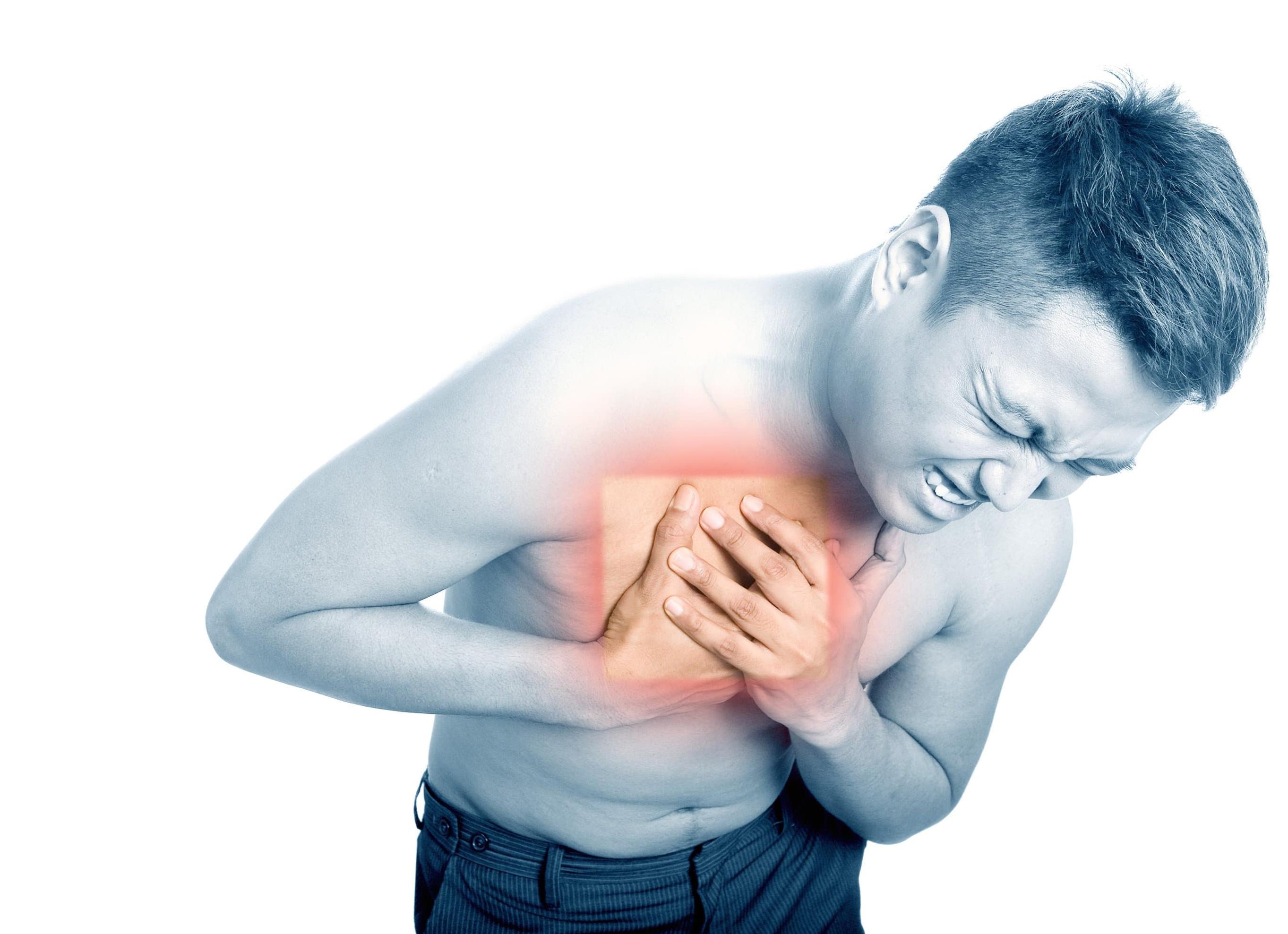 Боль в грудине с правой стороны причины у женщин