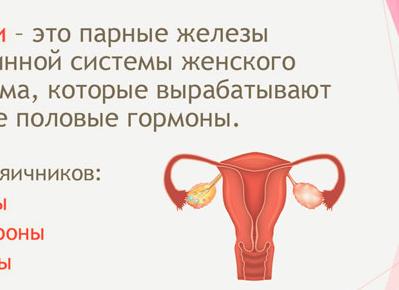 Какие гормоны вырабатывают яичники женщины