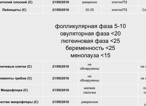 Какая норма лейкоцитов в мазке Какая норма лейкоцитов в мазке