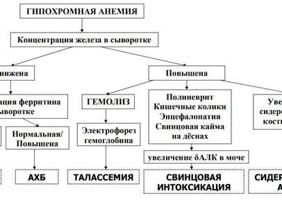 Гипохромная анемия что это