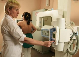 Как делают рентген легких