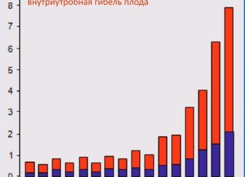 Длина цервикального канала по неделям