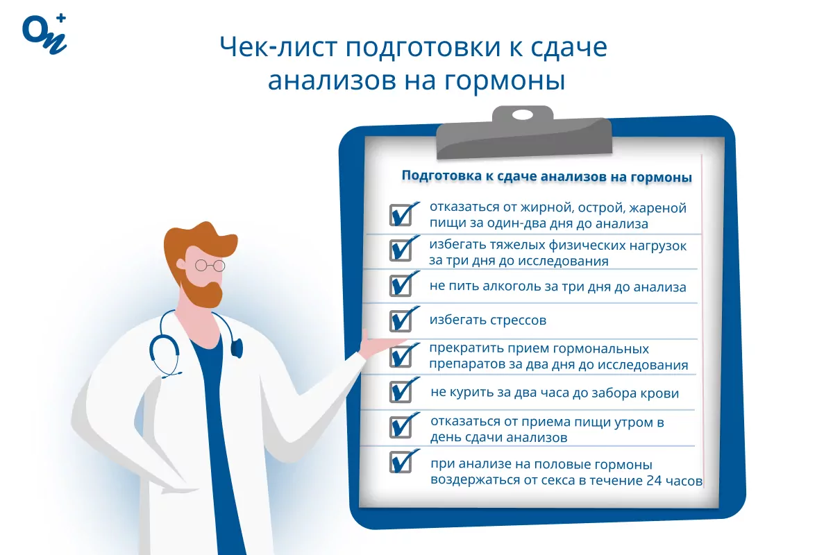 Как подготовиться к сдаче анализов на гормоны